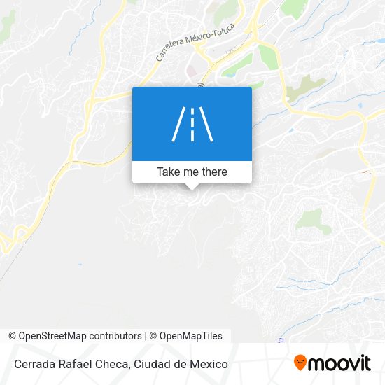 Cerrada Rafael Checa map