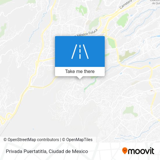 Privada Puertatitla map