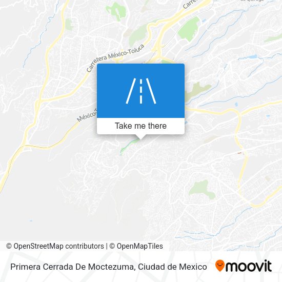 Primera Cerrada De Moctezuma map