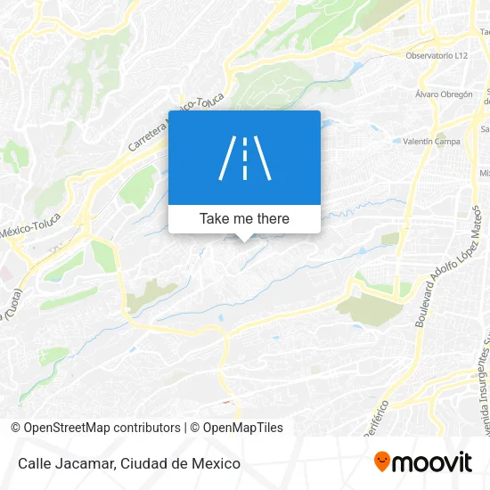 Mapa de Calle Jacamar