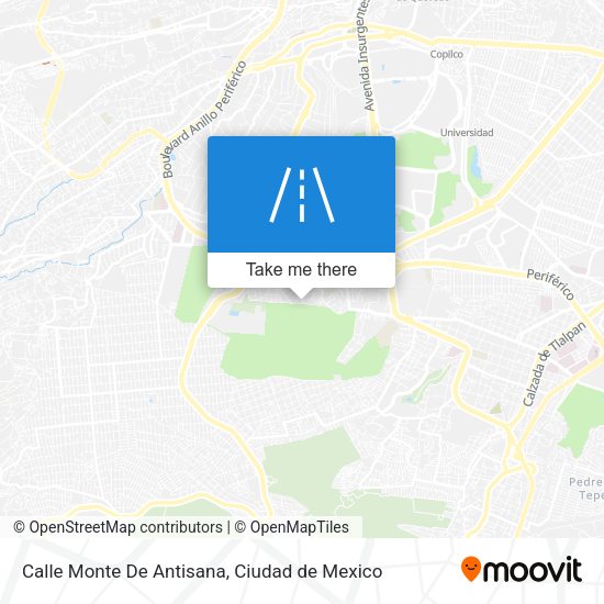 Calle Monte De Antisana map