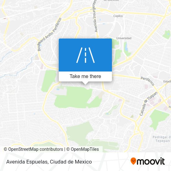 Avenida Espuelas map