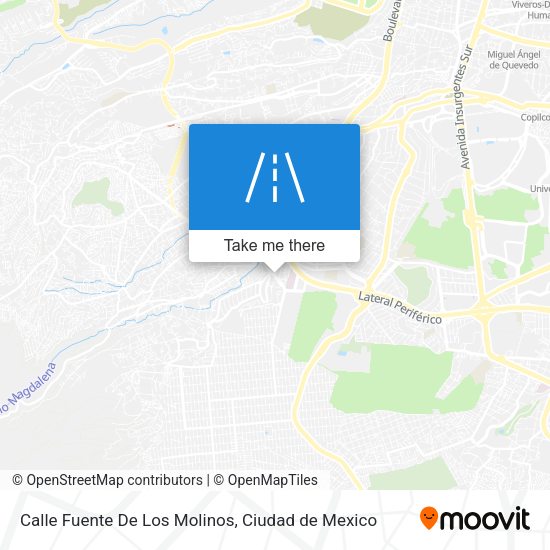Calle Fuente De Los Molinos map