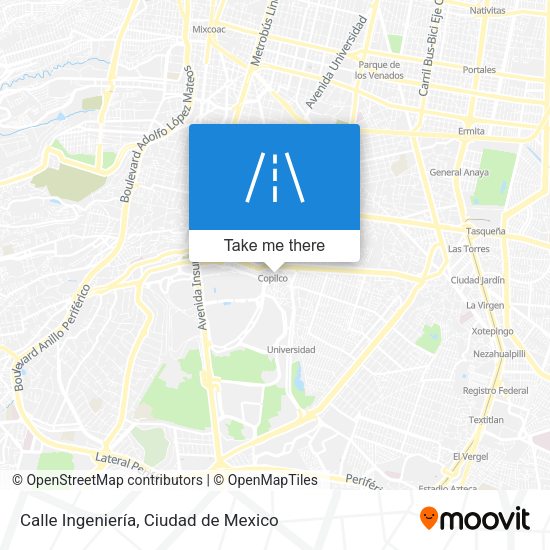 Calle Ingeniería map