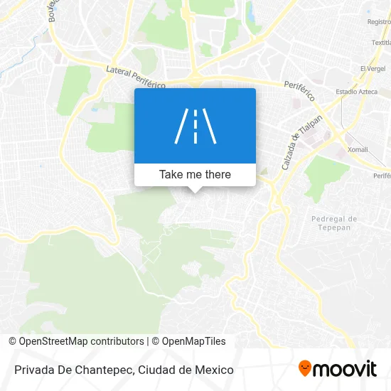 Privada De Chantepec map