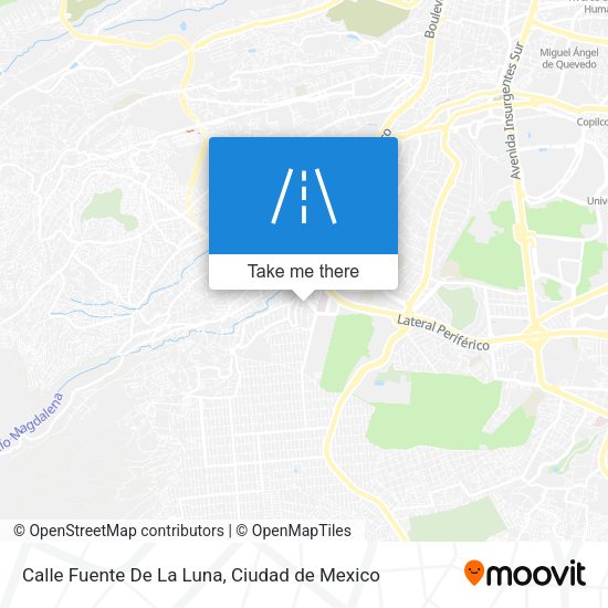 Calle Fuente De La Luna map