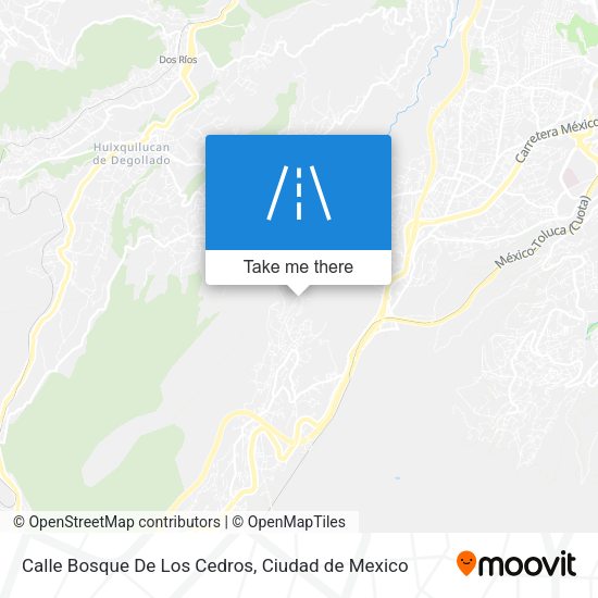 Calle Bosque De Los Cedros map