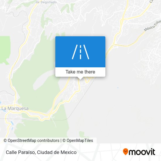 Calle Paraíso map