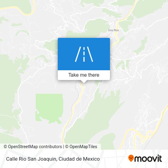 Mapa de Calle Rio San Joaquin