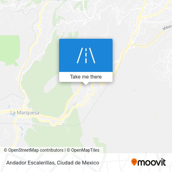 Andador Escalerillas map