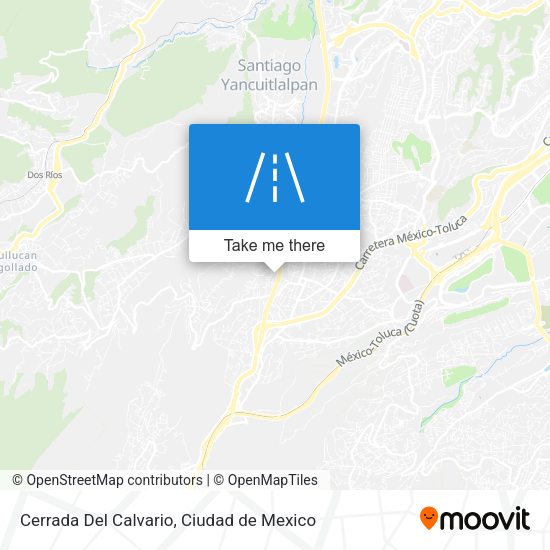 Mapa de Cerrada Del Calvario