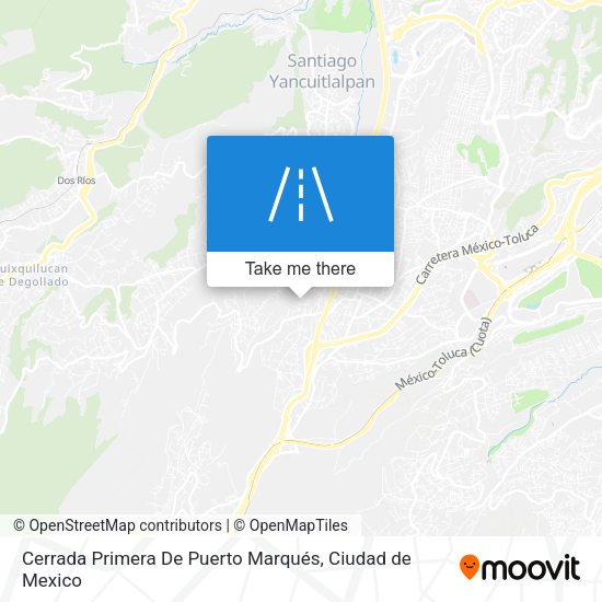Cerrada Primera De Puerto Marqués map