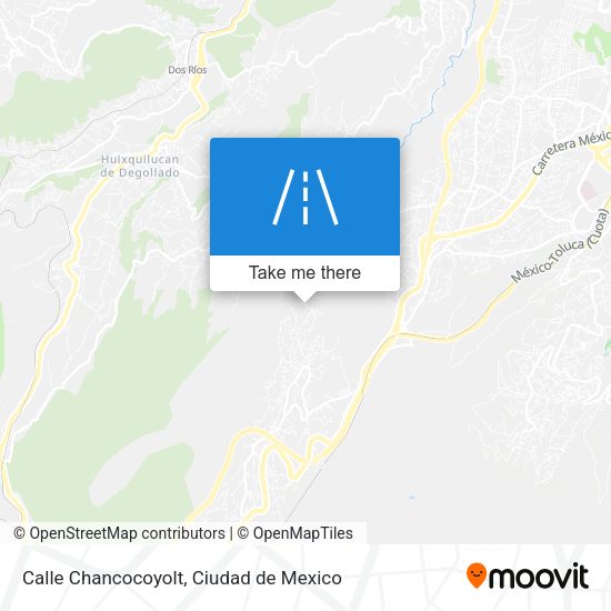 Calle Chancocoyolt map