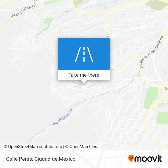 Calle Peras map