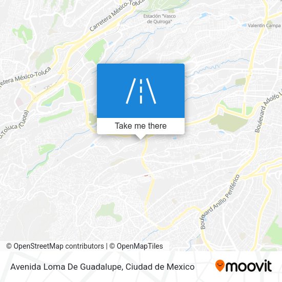 Mapa de Avenida Loma De Guadalupe