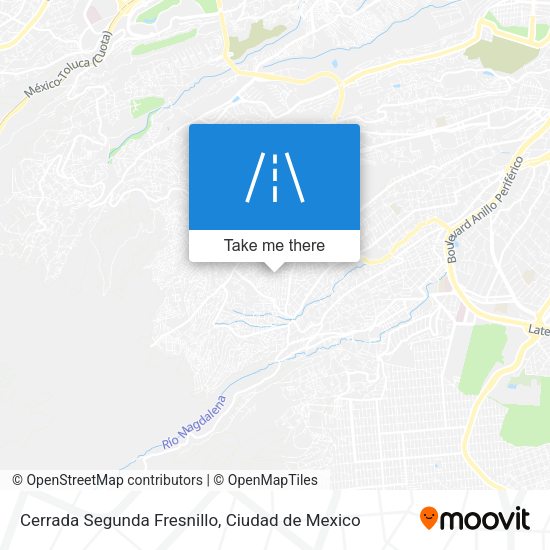 Cerrada Segunda Fresnillo map