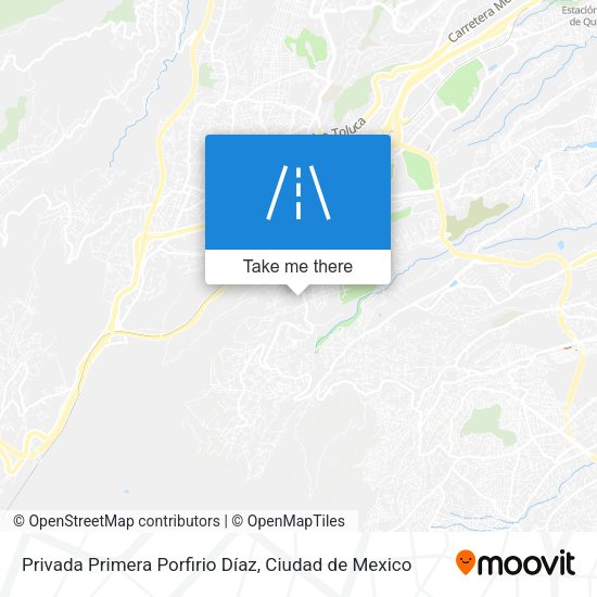 Privada Primera Porfirio Díaz map