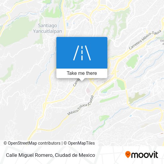 Calle Miguel Romero map