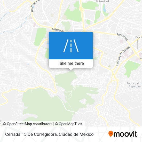 Cerrada 15 De Corregidora map