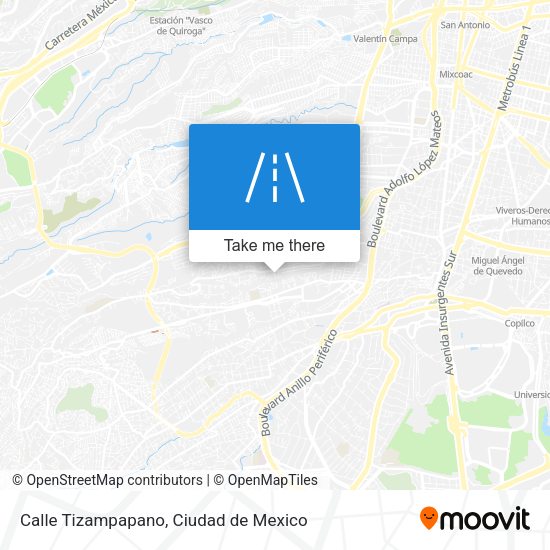 Calle Tizampapano map