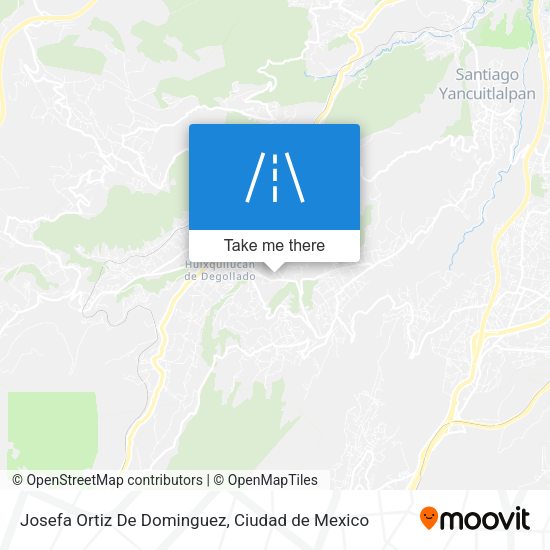 Josefa Ortiz De Dominguez map