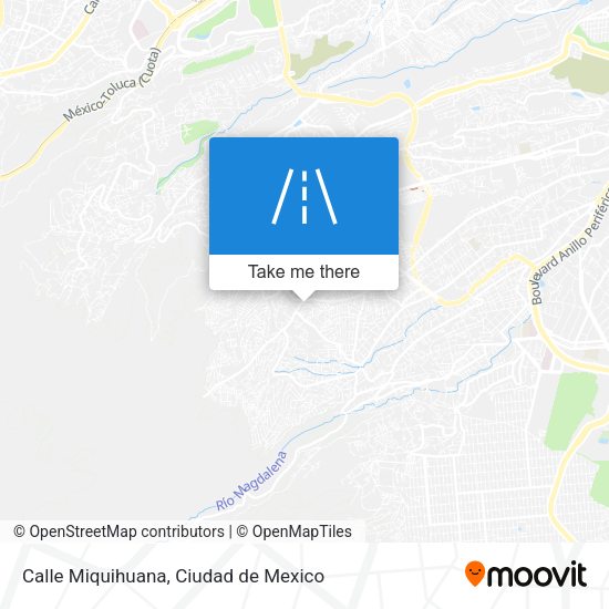 Calle Miquihuana map