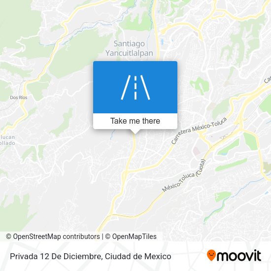 Privada 12 De Diciembre map