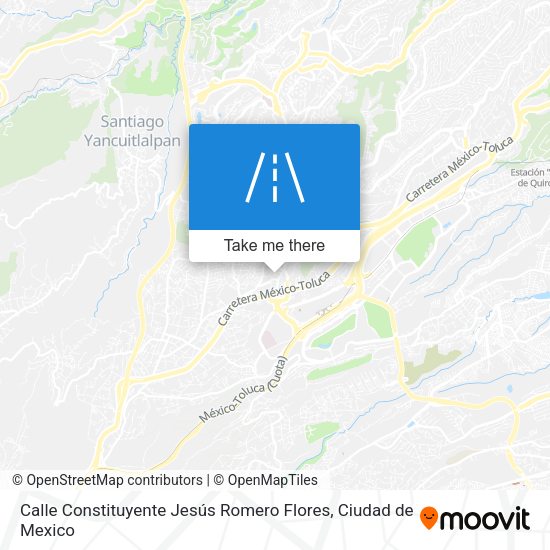 Calle Constituyente Jesús Romero Flores map