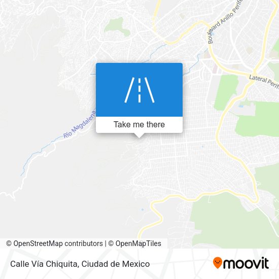 Calle Vía Chiquita map