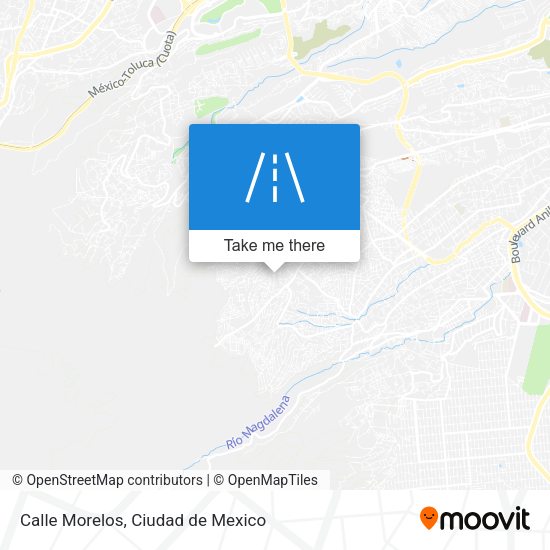 Calle Morelos map