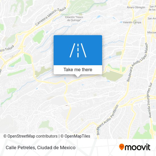 Calle Petreles map