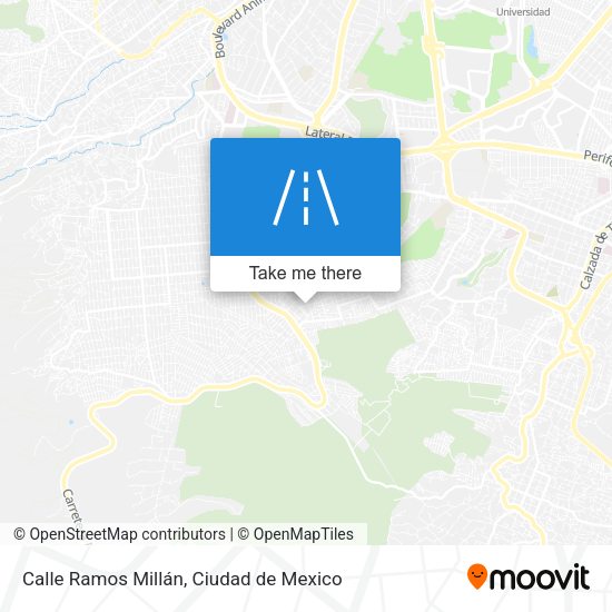 Mapa de Calle Ramos Millán