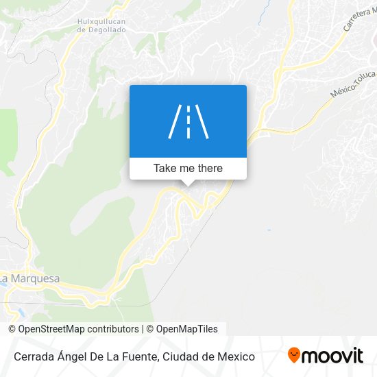 Cerrada Ángel De La Fuente map