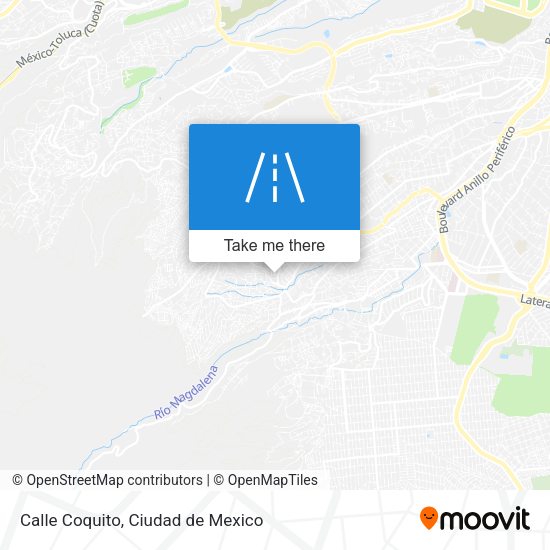 Calle Coquito map