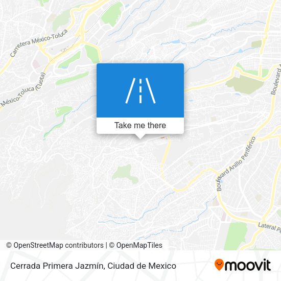 Cerrada Primera Jazmín map