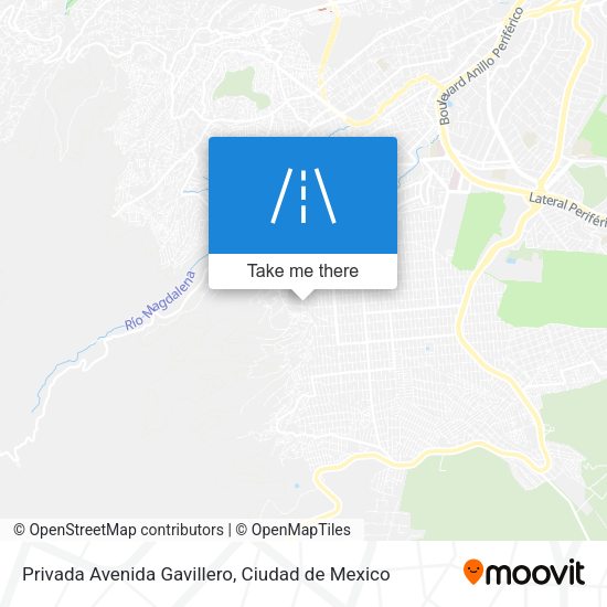 Mapa de Privada Avenida Gavillero