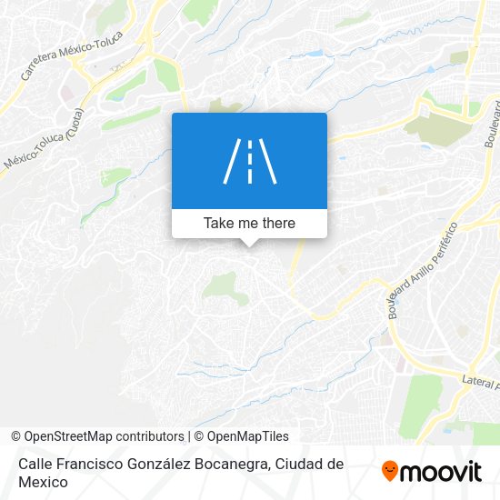 Mapa de Calle Francisco González Bocanegra