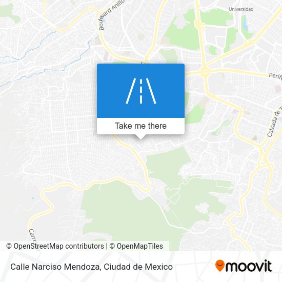Calle Narciso Mendoza map