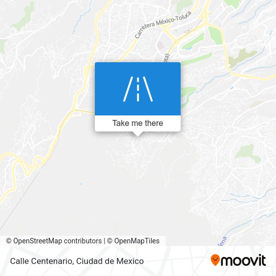 Mapa de Calle Centenario