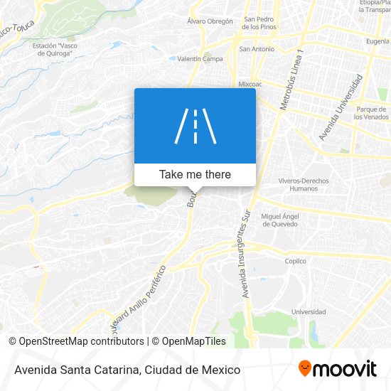 Avenida Santa Catarina map