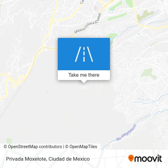 Privada Moxelote map