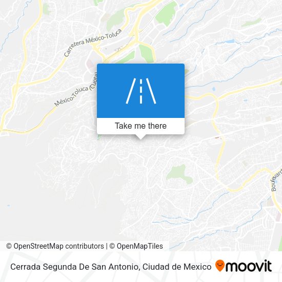Cerrada Segunda De San Antonio map