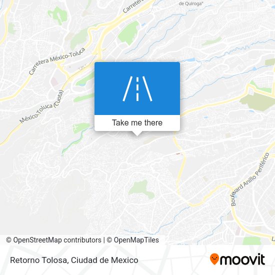 Retorno Tolosa map