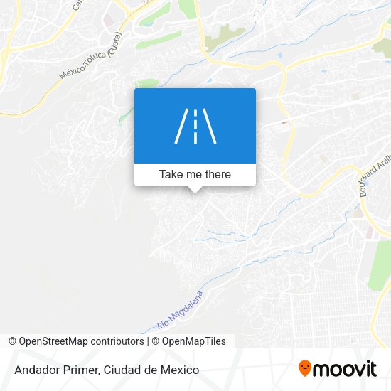 Andador Primer map