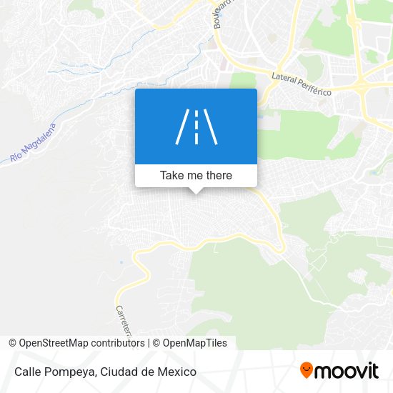 Calle Pompeya map