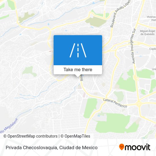 Privada Checoslovaquia map
