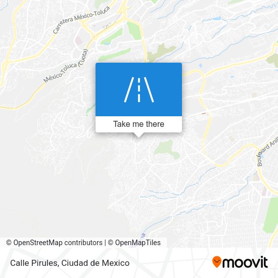 Calle Pirules map