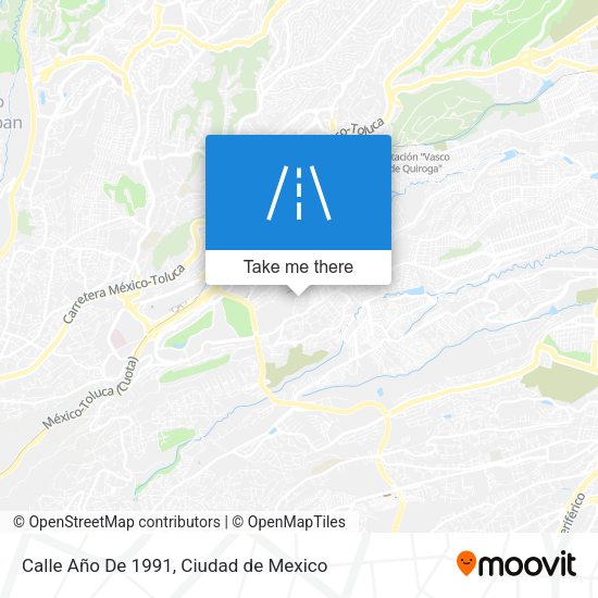 Mapa de Calle Año De 1991