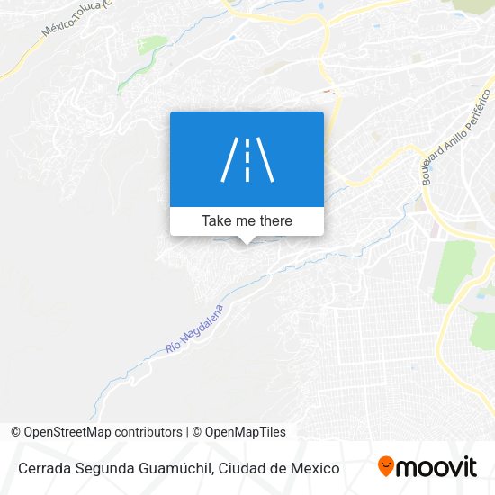 Cerrada Segunda Guamúchil map