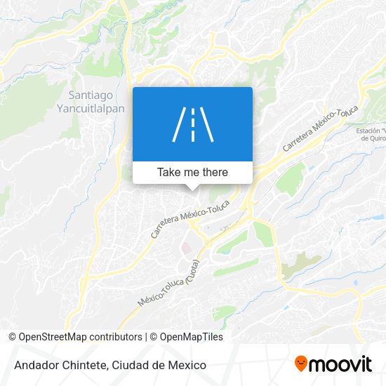 Andador Chintete map